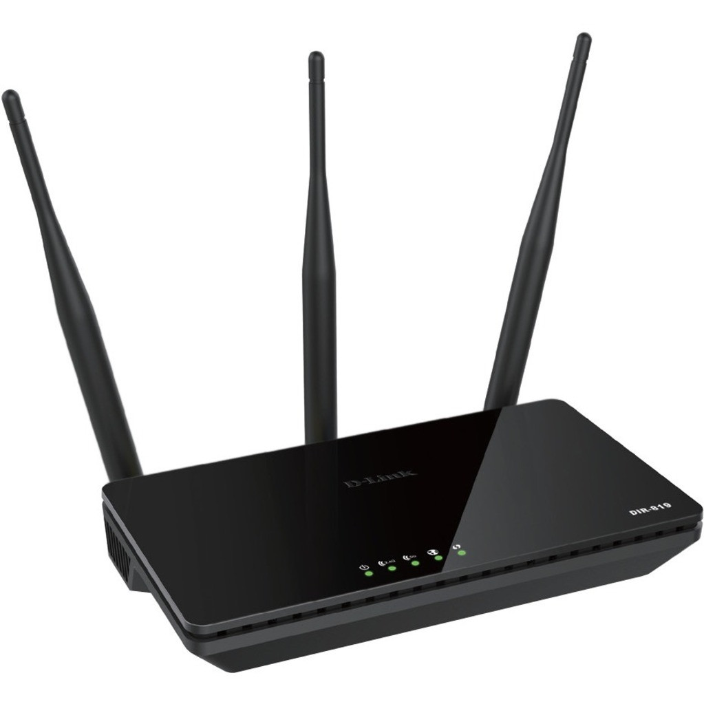 D-Link DIR-819 Wireless AC750 Dual Band Router - DIR-819 D-Link DIR-819 Wireless AC750 Dual Band Router - DIR-819
