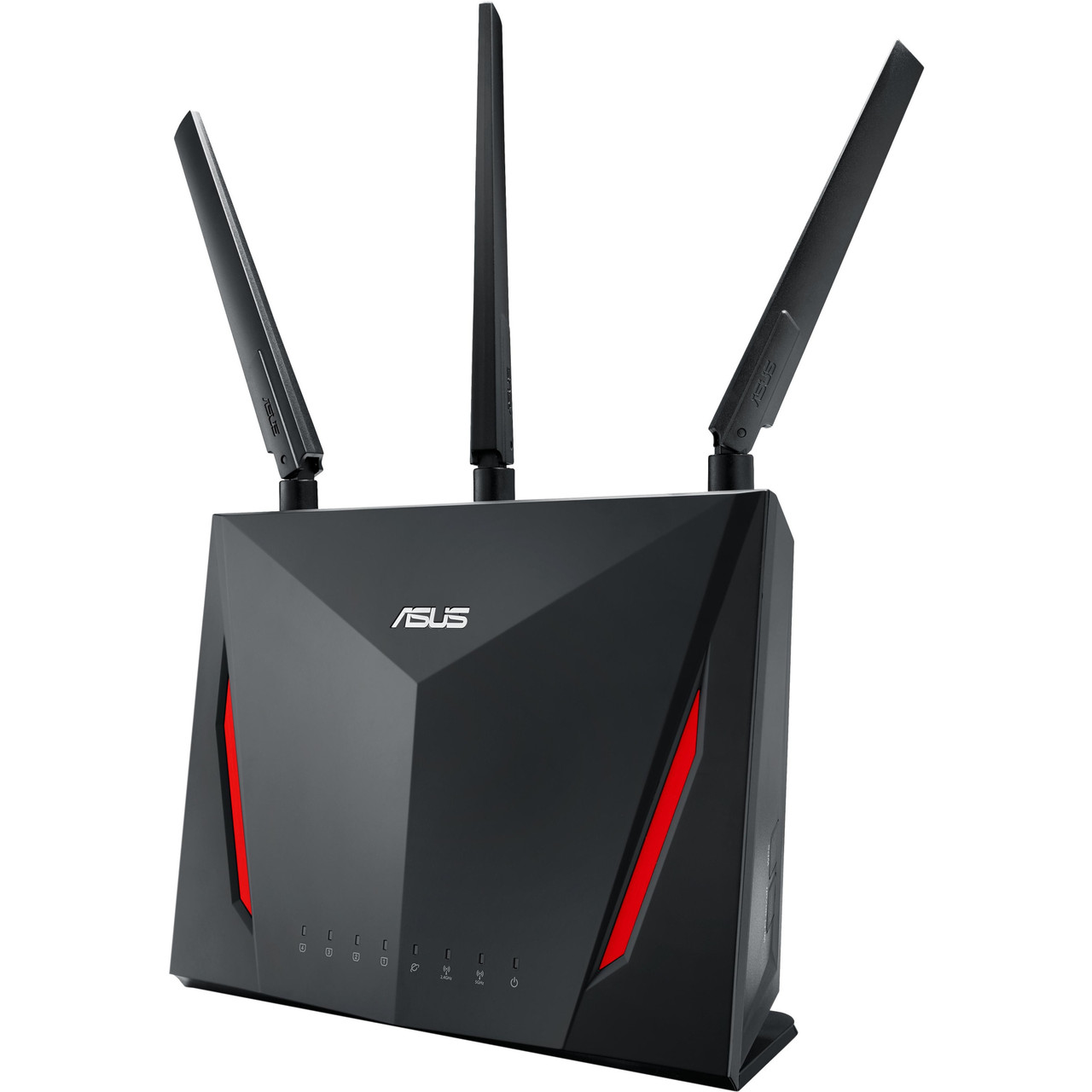 Asus AC2900 WiFi Gaming Router (RT-AC86U) - Dual Band Gigabit Wireless Internet Router, WTFast Game Accelerator, Streaming, AiMesh Compatible, Included Lifetime Internet Security, Adaptive QoS - RT-AC86U