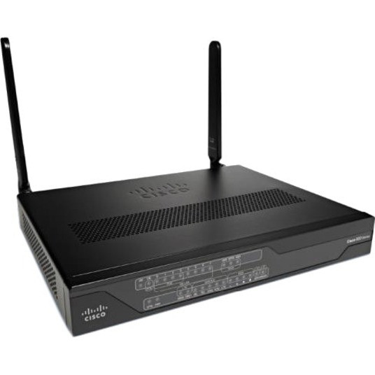 Cisco C896VAG-LTE ADSL2+, VDSL, Cellular Modem/Wireless Router - Refurbished - 4G - LTE 800, LTE 900, LTE 1800, LTE 2100, LTE 2600, WCDMA 850, WCDMA 900, WCDMA 1900, WCDMA 2100 - LTE, HSPA+, UMTS - C896VAG-LTEGAK9-RF