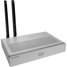 Cisco C1101-4PLTEPWB Wi-Fi 5 IEEE 802.11ac Ethernet Modem/Wireless Router - 2.40 GHz ISM Band - 5 GHz UNII Band(4 x External) - 108.34 MB/s Wireless Speed - 4 x Network Port - 1 x Broadband Port - C1101-4PLTEPWB