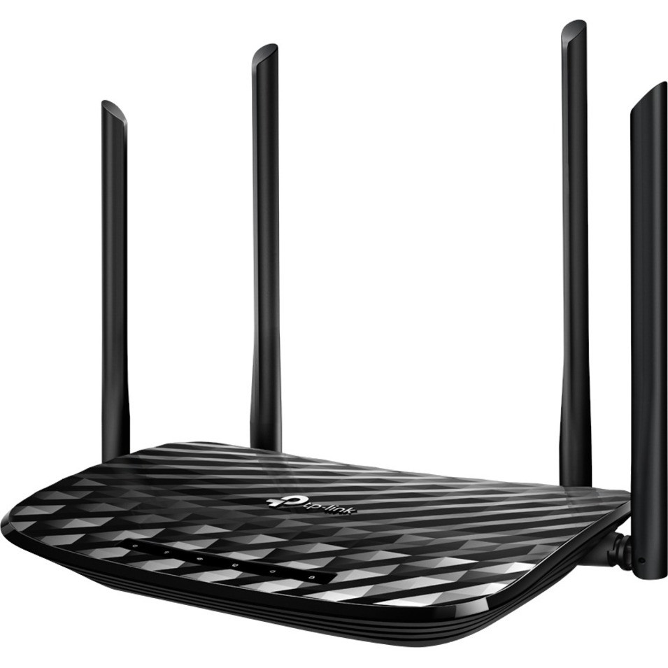 TP-Link Archer C6 - AC1200 Wireless MU-MIMO Gigabit Router - Dual Band - 2.40 GHz ISM Band - 5 GHz UNII Band - 4 x Antenna(4 x External) - 150 MB/s Wireless Speed - 4 x Network Port - 1 x Broadband Port - Gigabit Ethernet - VPN Supported