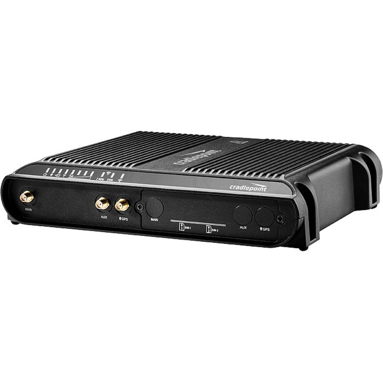 CradlePoint COR IBR1700 Wi-Fi 5 IEEE 802.11ac Ethernet, Cellular Modem/Wireless Router - 4G - LTE, DC-HSPA+, HSPA+ - 2.40 GHz ISM Band - 5 GHz UNII Band - 75 MB/s Wireless Speed - 4 x Network Port - 1 x Broadband - MA1-1700600M-EWA CradlePoint COR IBR1700 Wi-Fi 5 IEEE 802.11ac Ethernet, Cellular Modem/Wireless Router - 4G - LTE, DC-HSPA+, HSPA+ - 2.40 GHz ISM Band - 5 GHz UNII Band - 75 MB/s Wireless Speed - 4 x Network Port - 1 x Broadband - MA1-1700600M-EWA