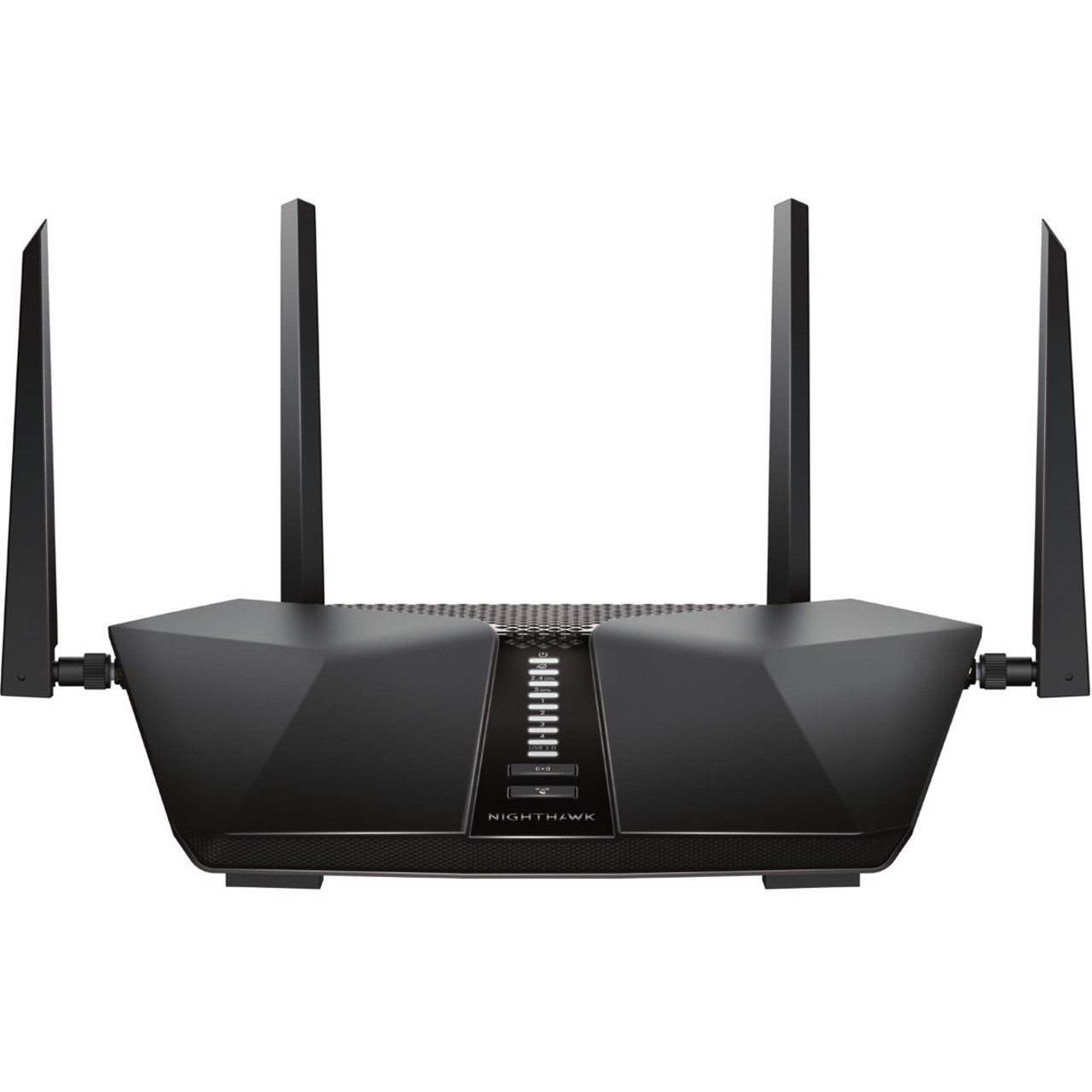 Netgear Nighthawk Ax6 Rax50 Wi-Fi 6 Ieee 802.11Ax Ethernet Wireless Router - 2.40 Ghz Ism Band - 5 Ghz Unii Band - 4 X Antenna(4 X External) - 675 Mb/S Wireless Speed - 4 X Network Port - 1 X Broadband Port - Usb- Rax50-100Nas