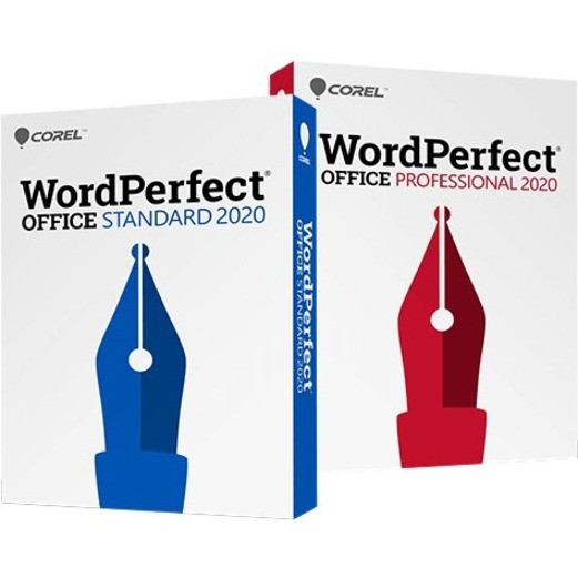 Corel WordPerfect Office 2020 Standard - Box Pack - 1 User - English, French - PC - WP2020STDEFMBAM