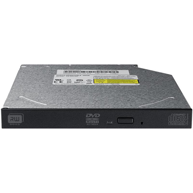 Supermicro DVD-Writer - Internal - 1 x Bulk Pack - Black - DVD-RAM/±R/±RW Support - 24x CD Read/24x CD Write/24x CD Rewrite - 8x DVD Read/8x DVD Write/8x DVD Rewrite - Double-layer Media Supported - DVM-PLDS-DVDRW-SBT5