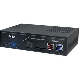 Raritan Dominion KX IV User Station - 1 Computer(s) - 1 Local User(s) - 4096 x 2160 - 2 x Network (RJ-45) - 8 x USB - 1 x HDMI - Rack-mountable - 2 x DisplayPort - DKX4-UST