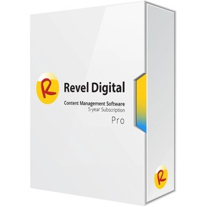 Viewsonic Revel Digital Pro Version - Subscription Plan License Key - 1 Device - 5 Year - Revel Digital Pro Version - Subscription Plan License Key - 1 Device - 5 Year - SW-091-3
