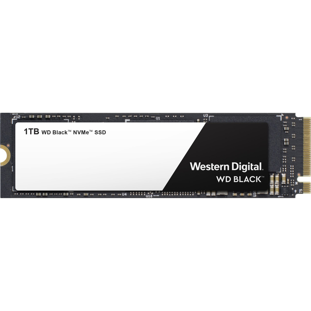 Western Digital Black 1 TB Solid State Drive - M.2 2280 Internal - PCI Express (PCI Express 3.0 x4) - 3400 MB/s Maximum Read Transfer Rate - WDS100T2X0C