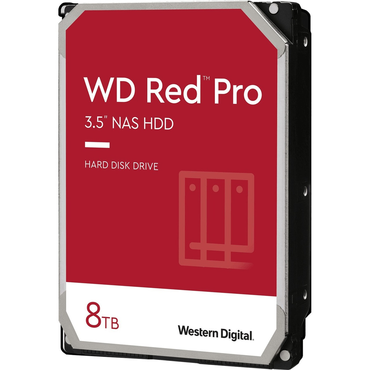 Western Digital RED PRO WD8003FFBX-20PK 8 TB Hard Drive - 3.5" Internal - SATA (SATA/600) - Storage System Device Supported - 7200rpm - 300 TB TBW - 5 Years Warranty
