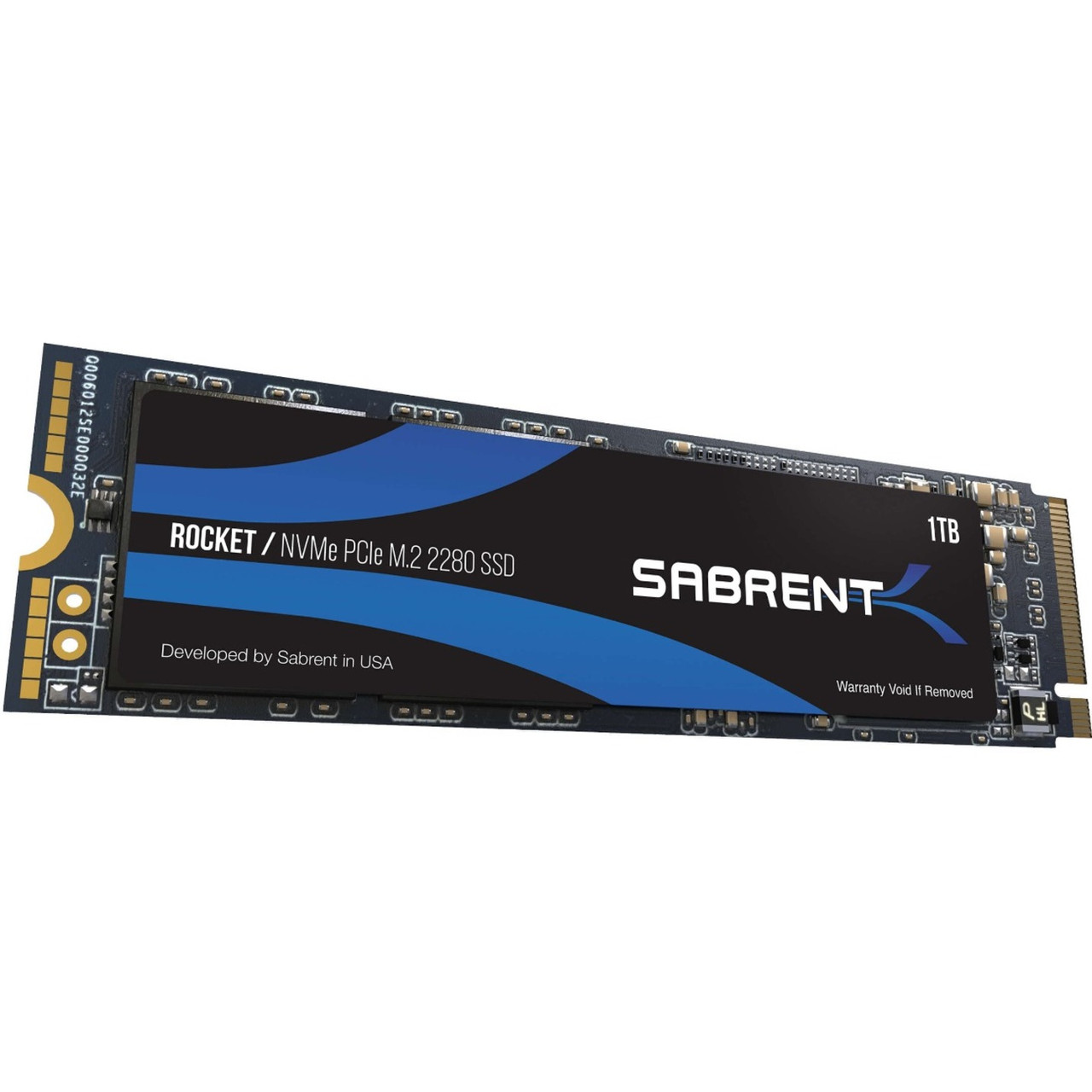 Sabrent Rocket Sb-Rocket-1Tb 1 Tb Solid State Drive - M.2 2280 Internal - Pci Express (Pci Express 3.0 X4) - 3450 Mb/S - SB-ROCKET-1TB