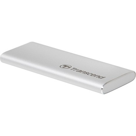 Transcend Esd240C 240 Gb Portable Solid State Drive - External - Sata - Silver - Usb 3.1 Type C - TS240GESD240C