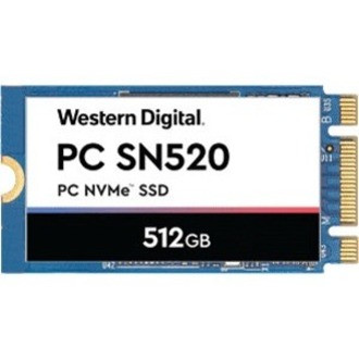 Sandisk Pc Sn520 512 Gb Solid State Drive - M.2 2242 Internal - Pci Express Nvme (Pci Express Nvme 3.0 X2) - 300 Tb Tbw - 1700 Mb/S Maximum Read Transfer Rate Pcie M.2 2242 - SDAPMUW-512G