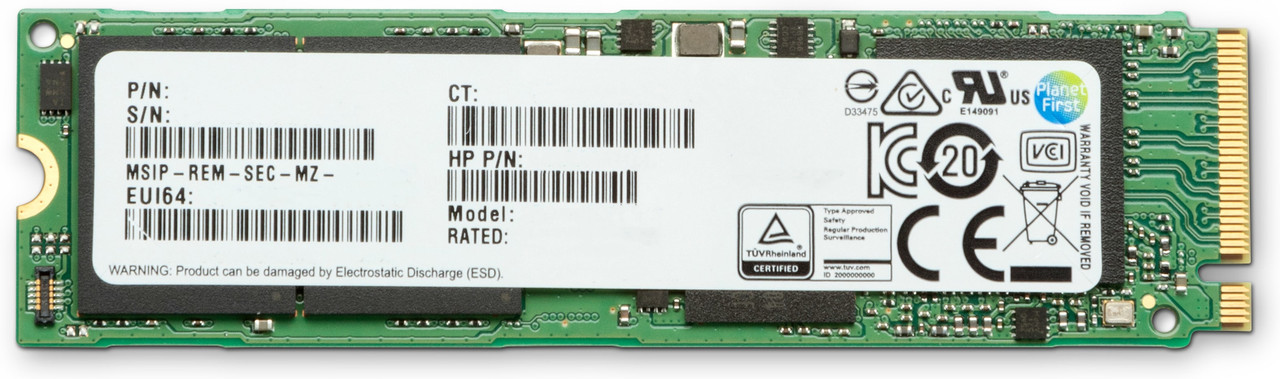 HP 1 TB Solid State Drive - M.2 2280 Internal - PCI Express - 1 Year Warranty Z2 - 8PE64AA
