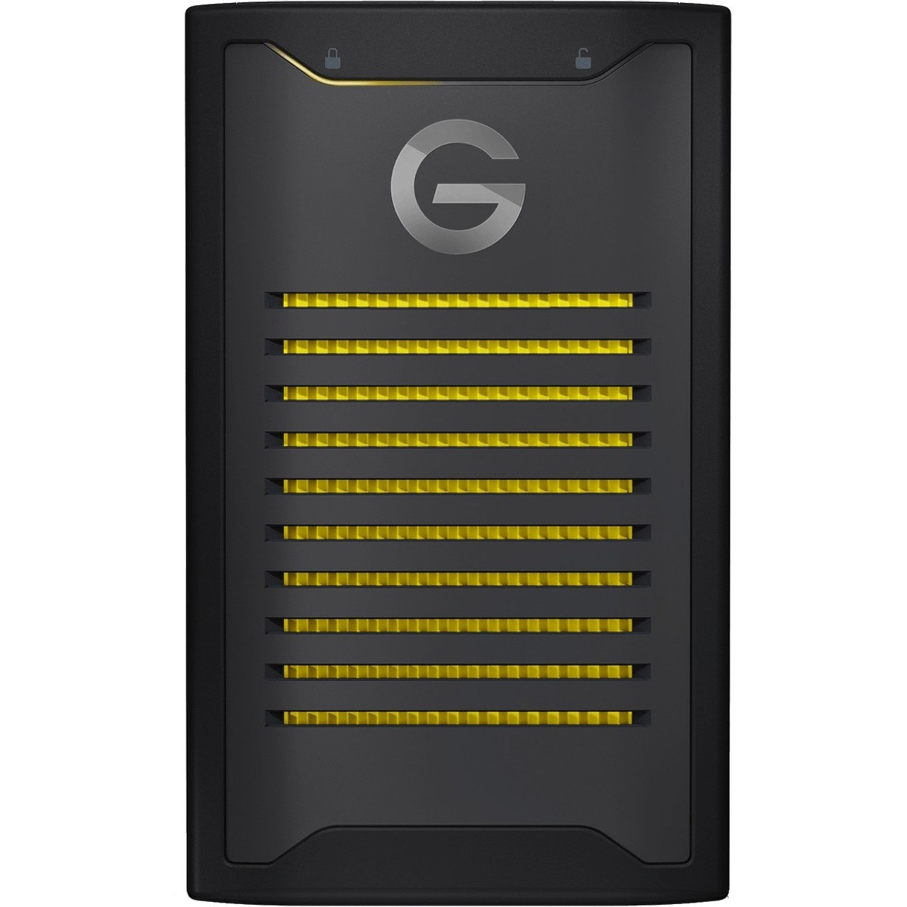 G-Technology ArmorLock 2 TB Rugged Solid State Drive - External - USB 3.2 (Gen 2) - 1000 MB/s Maximum Read Transfer Rate - 5 Year Warranty