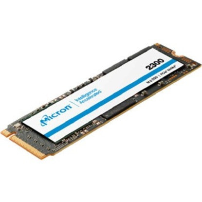 Micron 2300 1 Tb Solid State Drive - M.2 2280 Internal - Pci Express Nvme (Pci Express Nvme 3.0) Desktop Pc, Notebook Device Supported - 600 Tb Tbw - 3300 Mb/S Maximum Read Transfer Rate - 256-Bit Encryption Standard 22X80 - MTFDHBA1T0TDV-1AZ15ABYY