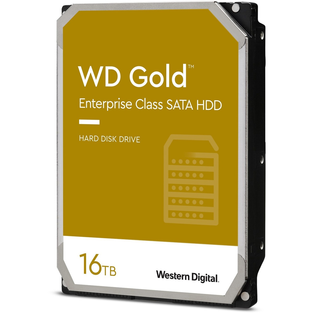 Western Digital Gold WD161KRYZ 16 TB Hard Drive - 3.5" Internal - SATA (SATA/600) - Server, Storage System Device Supported - 7200rpm - 5 Year Warranty