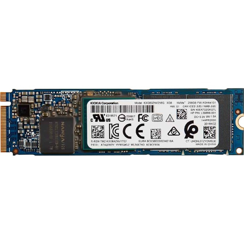 HP 512 GB Solid State Drive - M.2 2280 Internal - PCI Express NVMe (PCI Express NVMe 3.0 x4) - Notebook Device Supported - 3100 MB/s Maximum Read Transfer Rate - 1 Year Warranty - 1D0H7AA#ABA