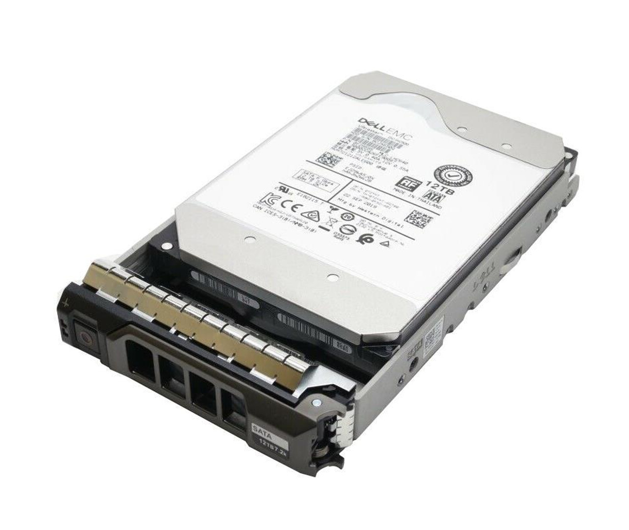 Dell 12 TB Hard Drive - 3.5" Internal - SATA (SATA/600) - 7200rpm - Hot Swappable - 400-AWMX