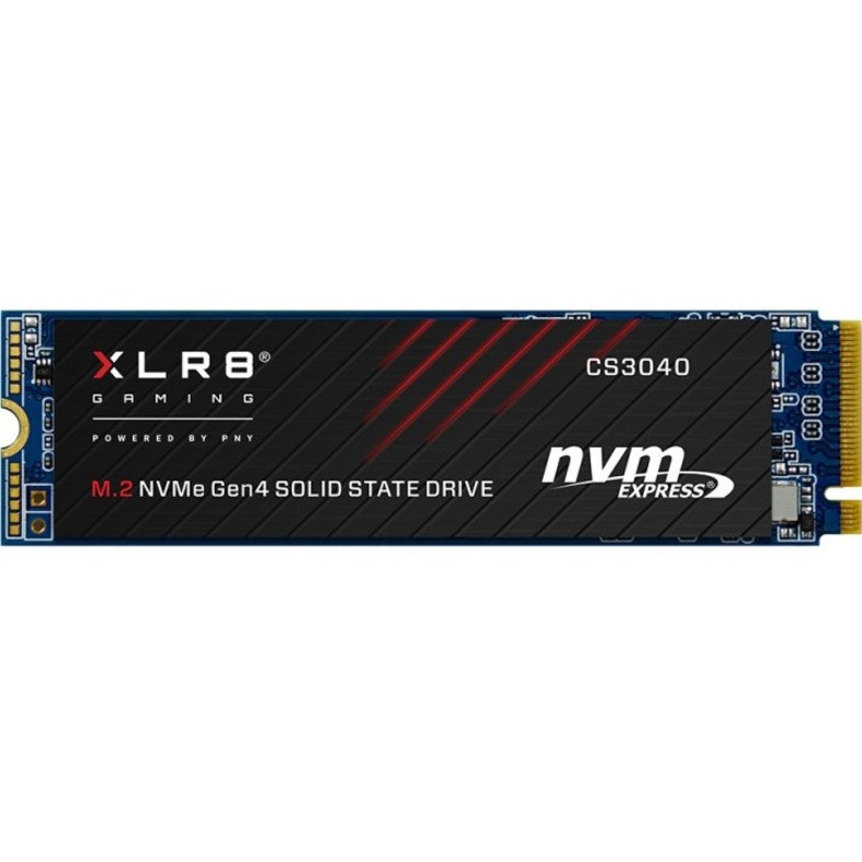 PNY XLR8 CS3040 1 TB Solid State Drive - M.2 2280 Internal - PCI Express NVMe (PCI Express NVMe 4.0 x4) - Desktop PC, Notebook, Gaming Console Device Supported - 5600 MB/s Maximum Read Transfer Rate - M280CS3040-1TB-RB
