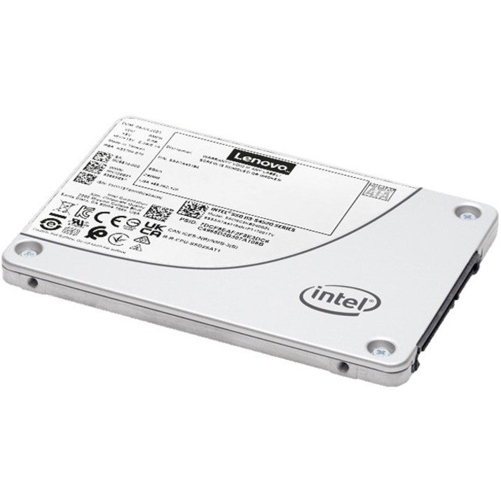 Lenovo S4520 1.92 Tb Solid State Drive - 2.5" Internal - Sata (Sata/600) - Read Intensive - Server Device Supported - 2.1 Dwpd - 15667.20 Tb Tbw - 550 Mb/S Maximum Read Transfer Rate - Hot Swappable - 256-Bit Aes Encryption Standard - 4XB7A78622