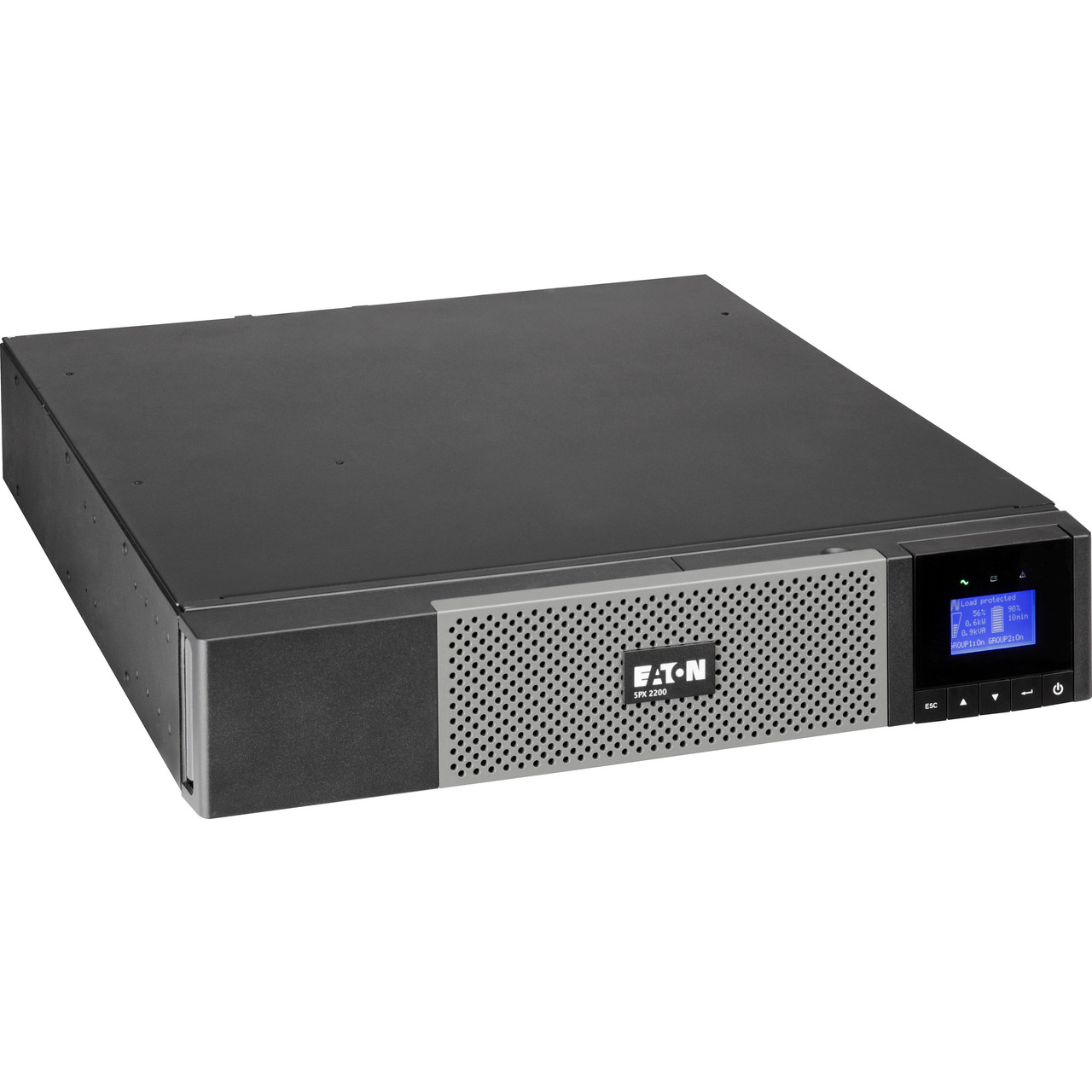 Eaton 5PX UPS 3000VA 2700 Watt 120V Sine Wave Rack/Tower TAA Compliant UPS LCD - Rack/Tower - 4 Minute Stand-by - 120 V AC Input - 120 V AC Output - 1 x NEMA L5-30R, 6 x NEMA 5-20R - 5PX3000RT2US