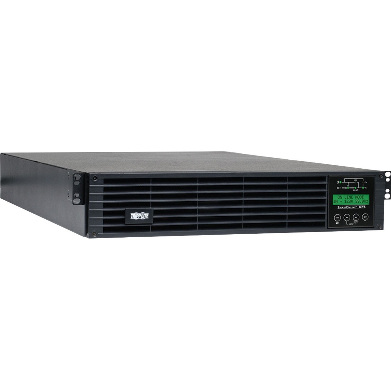 Eaton Tripp Lite 3000Va 2700W Ups Smart Online Rackmount Lcd 120V Usb Db9 2U Taa - 3000 Va/2700 W - 100 V Ac, 110 V Ac, 115 V Ac, 120 V Ac, 127 V Ac - 4.10 Minute Stand-By Time - 3U Tower/Rack/Wall Mountable - 4 X Nema 5-15R - SU3000RTXLCDTAA