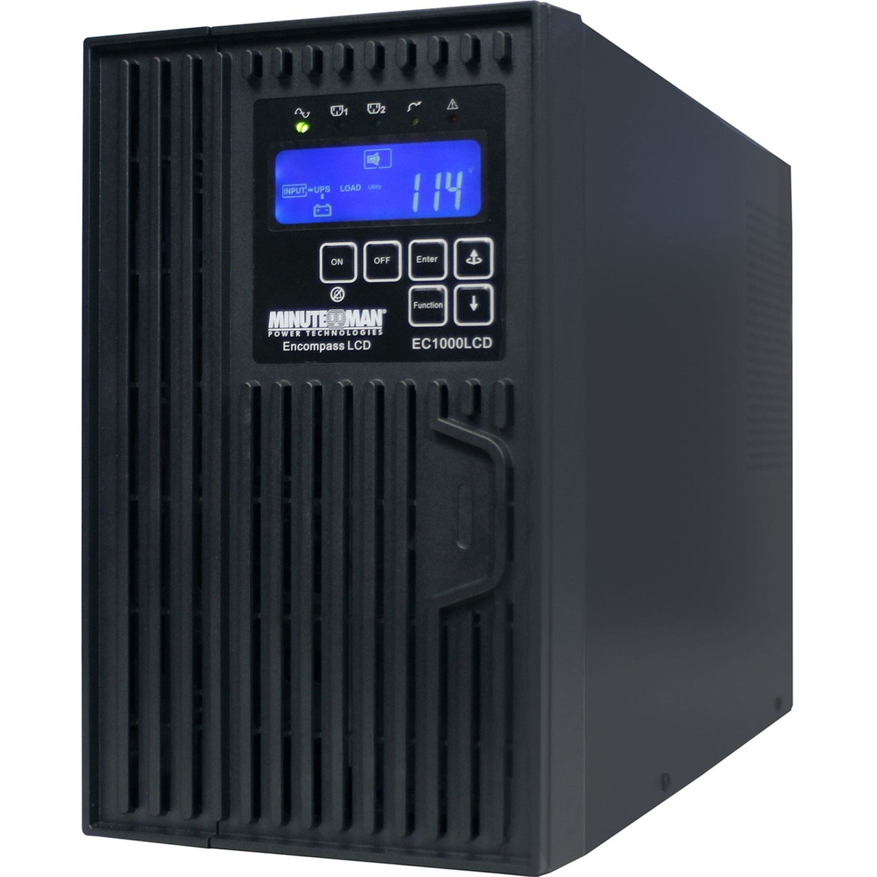 Minuteman 1000 Va On-Line Tower Ups With 6 0Utlets - Ec1000Lcd