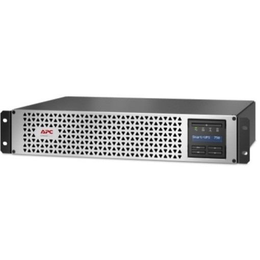 APC Smart-UPS SMTL750RM2UC Rack-mountable 750VA UPS (Not for sale in Vermont) - 2U Rack-mountable - AVR - 3 Hour Recharge - 5.70 Minute Stand-by - 120 V AC Input - 120 V AC Output - 6 x NEMA 5-15R