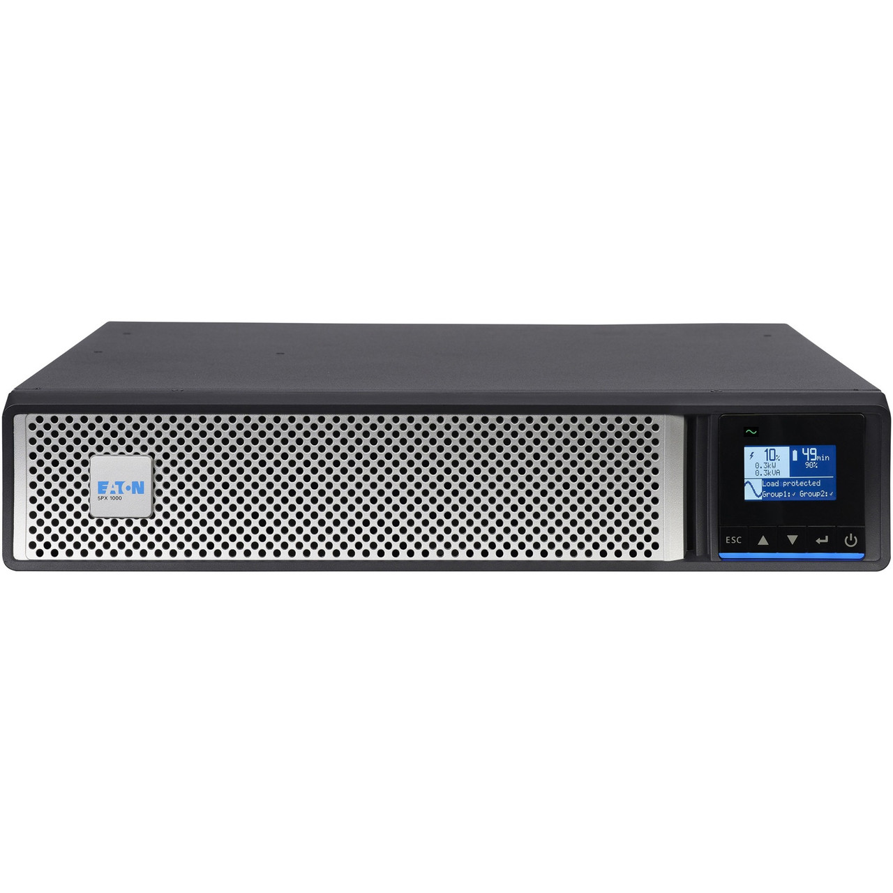 Eaton 5PX G2 UPS 1000VA 1000W 120V Network Card Included 2U Rack/Tower UPS - 2U Rack-mountable - 6 Minute Stand-by - 120 V AC Input - 8 x NEMA 5-15R Less - 5PX1000RTNG2