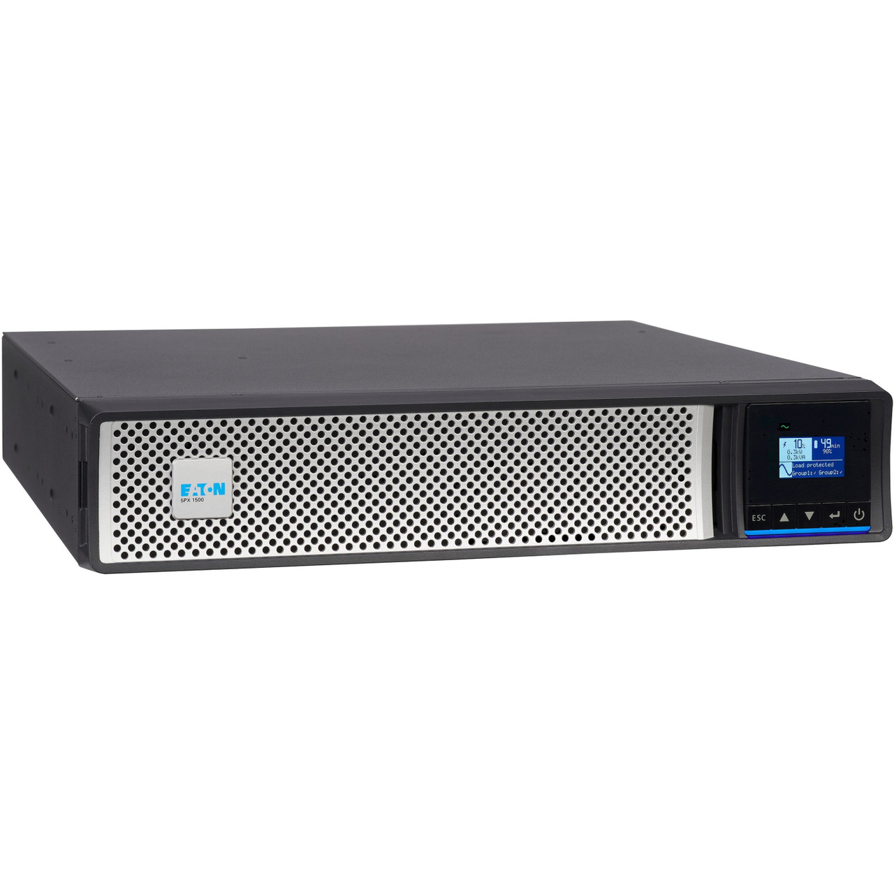 Eaton 5PX G2 UPS 1440VA 1440W 120V Network Card Included 2U Rack/Tower UPS - 2U Rack-mountable - 6 Minute Stand-by - 120 V AC Input - 8 x NEMA 5-15R NETWORK CARD INCL. 2U RACK/TOWER - 5PX1500RTNG2