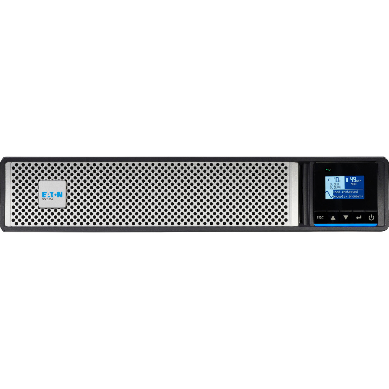 Eaton 5PX G2 UPS 1950VA 1950W 120V Network Card Included 2U Rack/Tower UPS - 2U Rack-mountable - 6 Minute Stand-by - 120 V AC Input - 6 x NEMA 5-15R NETWORK CARD INCL. 2U RACK/TOWER - 5PX2000RTNG2