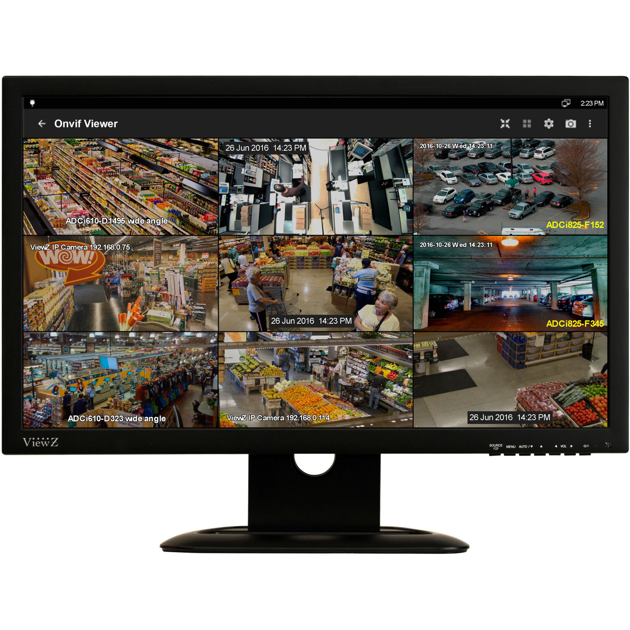 Viewz VZ-215IPM All-in-One Computer - Rockchip Cortex A53 RK3368 1.50 GHz - 2 GB RAM DDR3 SDRAM - 8 GB Flash Memory Capacity - 21.5" 1920 x 1080 - Desktop - Android 5.1.1 Lollipop - VZ-215IPM