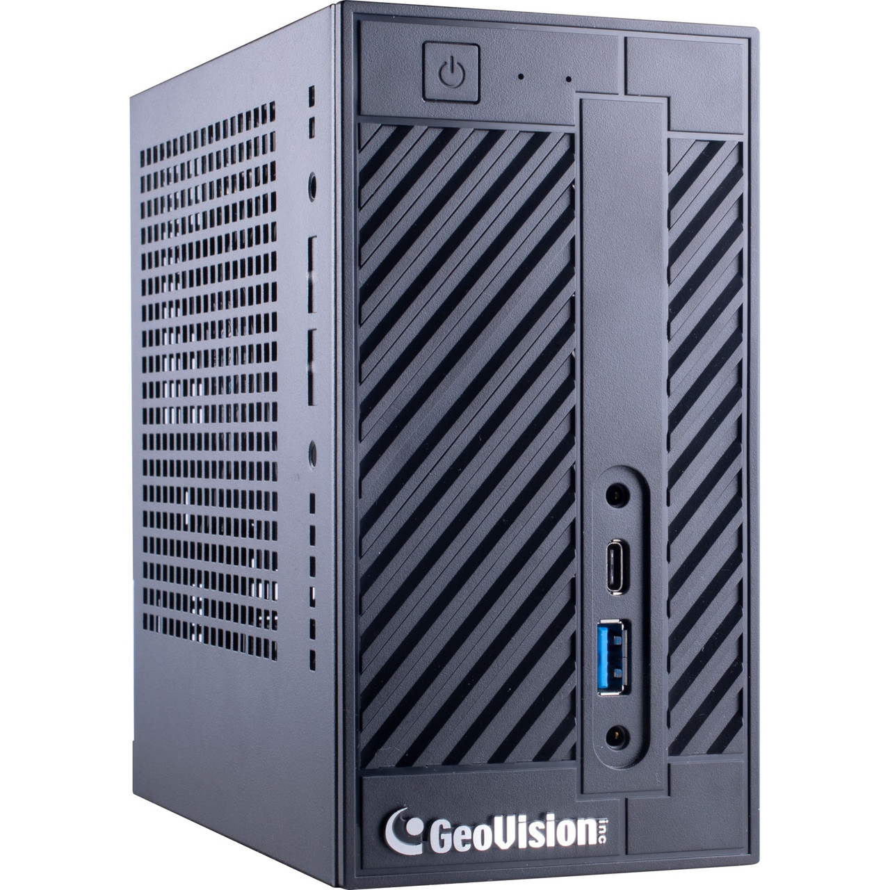 GeoVision GV-Mini UVS-NRLT256-0000 Desktop Computer - Intel Core i3 - 8 GB RAM DDR4 SDRAM - Mini PC - Black - Windows 10 IoT Enterprise 64-bit - Intel HD Graphics - 120 W - 94-NRLT256-0000