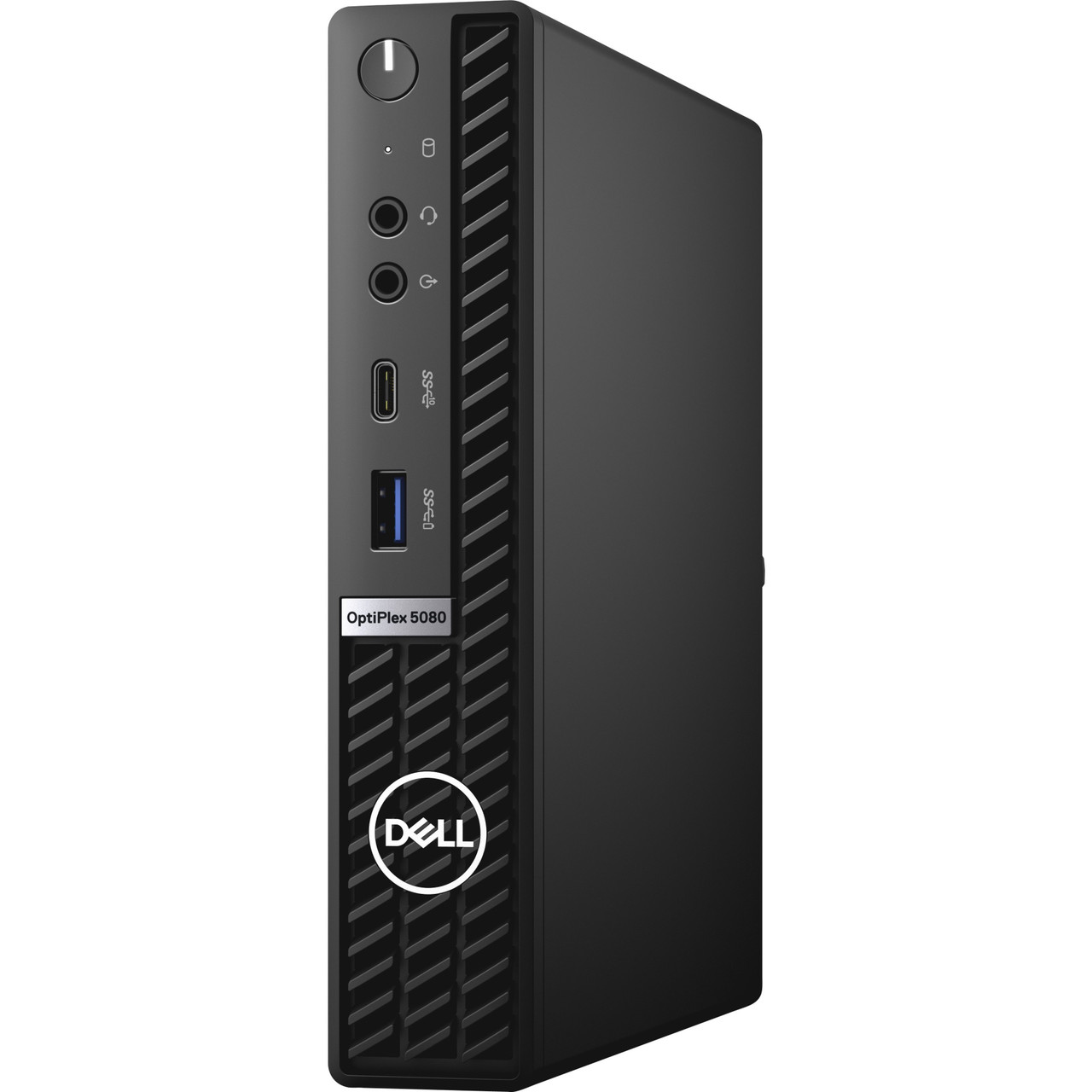 Dell OptiPlex 5000 5080 Desktop Computer - Intel Core i5 10th Gen i5-10500T Hexa-core (6 Core) 2.30 GHz - 16 GB RAM DDR4 SDRAM - 256 GB SSD - Micro PC - Black - TMHC7