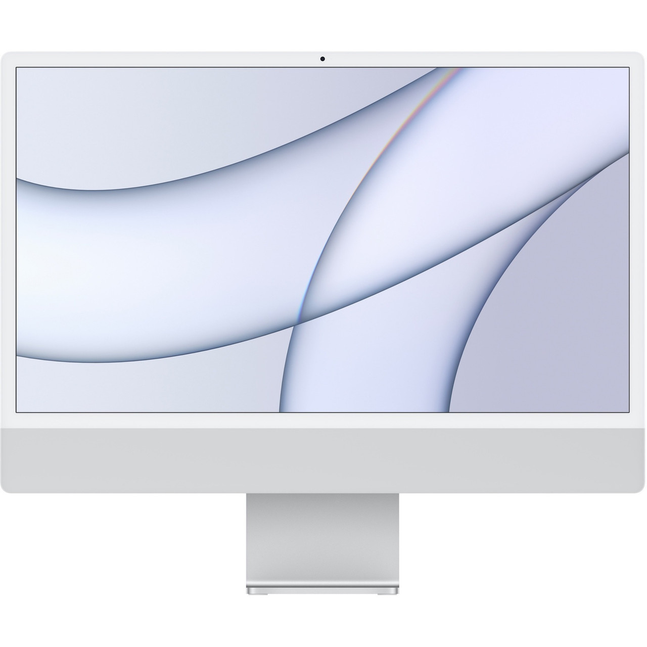 Apple iMac MGPC3E/A All-in-One Computer - Apple M1 Octa-core (8 Core) - 8 GB RAM - 256 GB SSD - 24" 4.5K 4480 x 2520 - Desktop - Silver - MGPC3E/A