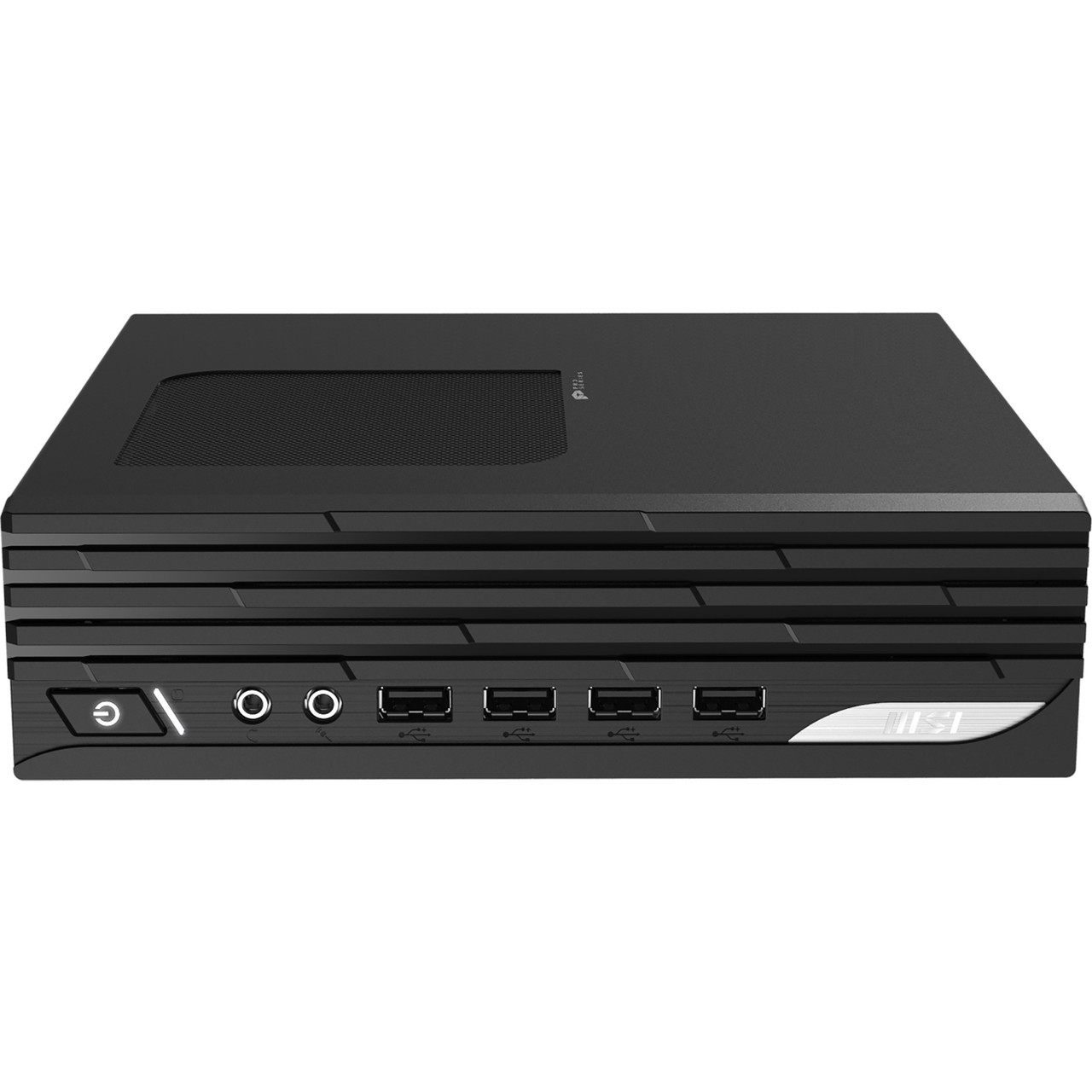 MSI Pro Dp21 11M-058Us Desktop Computer - Intel Core I3 10Th Gen I3-10105 Quad-Core (4 Core) 3.70 Ghz - 8 Gb Ram Ddr4 Sdram - 250 Gb M.2 Pci Express Nvme Ssd - Micro Pc - Black - Intel H510 Chip - Windows 10 Pro - Intel Uhd - Prodp2111M058