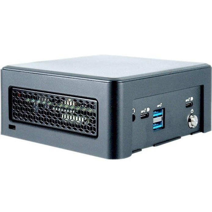 Simply Nuc Topaz i3 NUC11TZi3 Desktop Computer - Intel Core i3 11th Gen - 8 GB RAM DDR4 SDRAM - 256 GB M.2 SSD - Small Form Factor - 91M-5N04-0A1