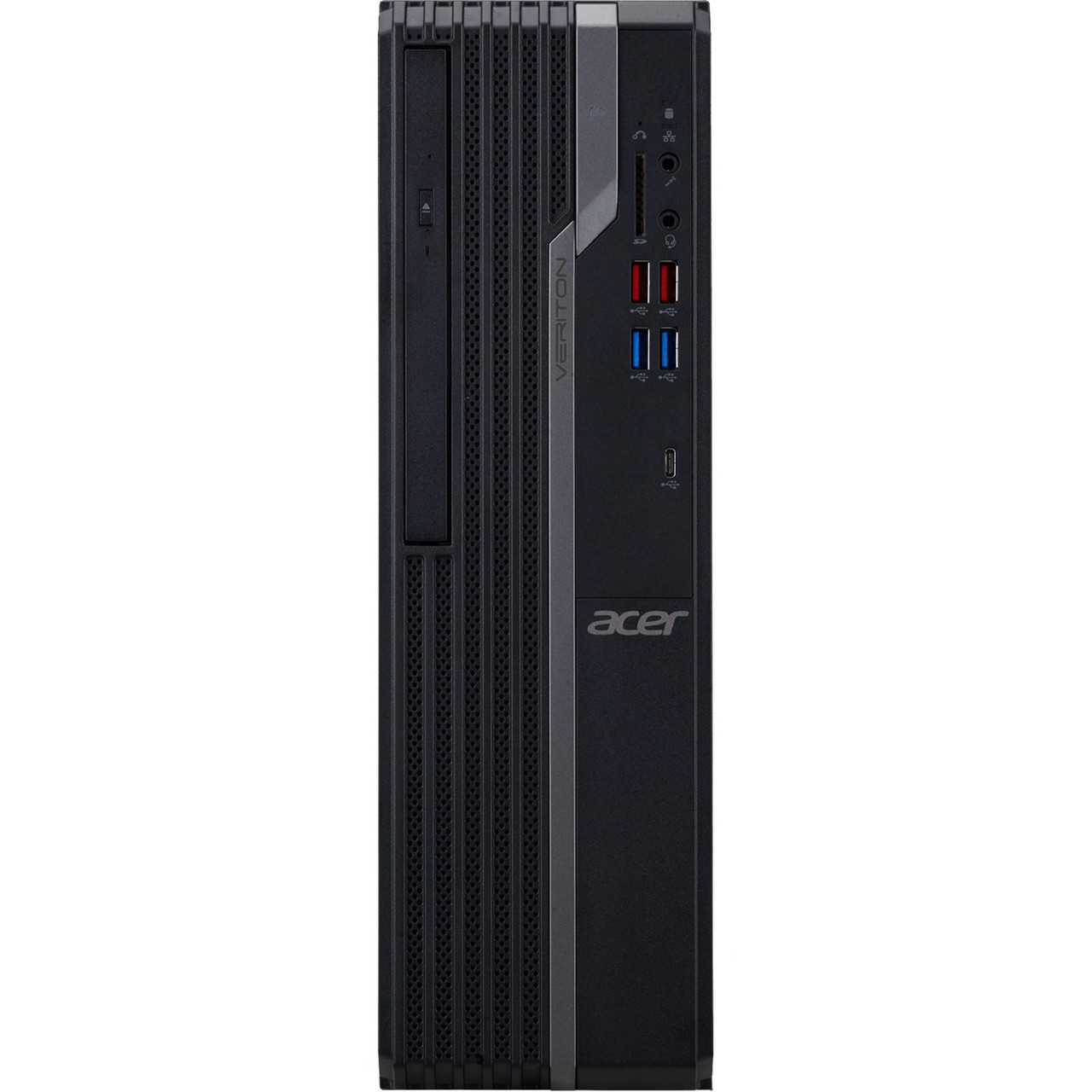 Acer Veriton X4680G Desktop Computer - Intel Core i7 11th Gen i7-11700 Octa-core (8 Core) 2.50 GHz - 8 GB RAM DDR4 SDRAM - 256 GB PCI Express SSD - Windows 10 Pro 64-bit - DVD-Writer - IEEE 802.11ax - 300 W - DT.VWEAA.003