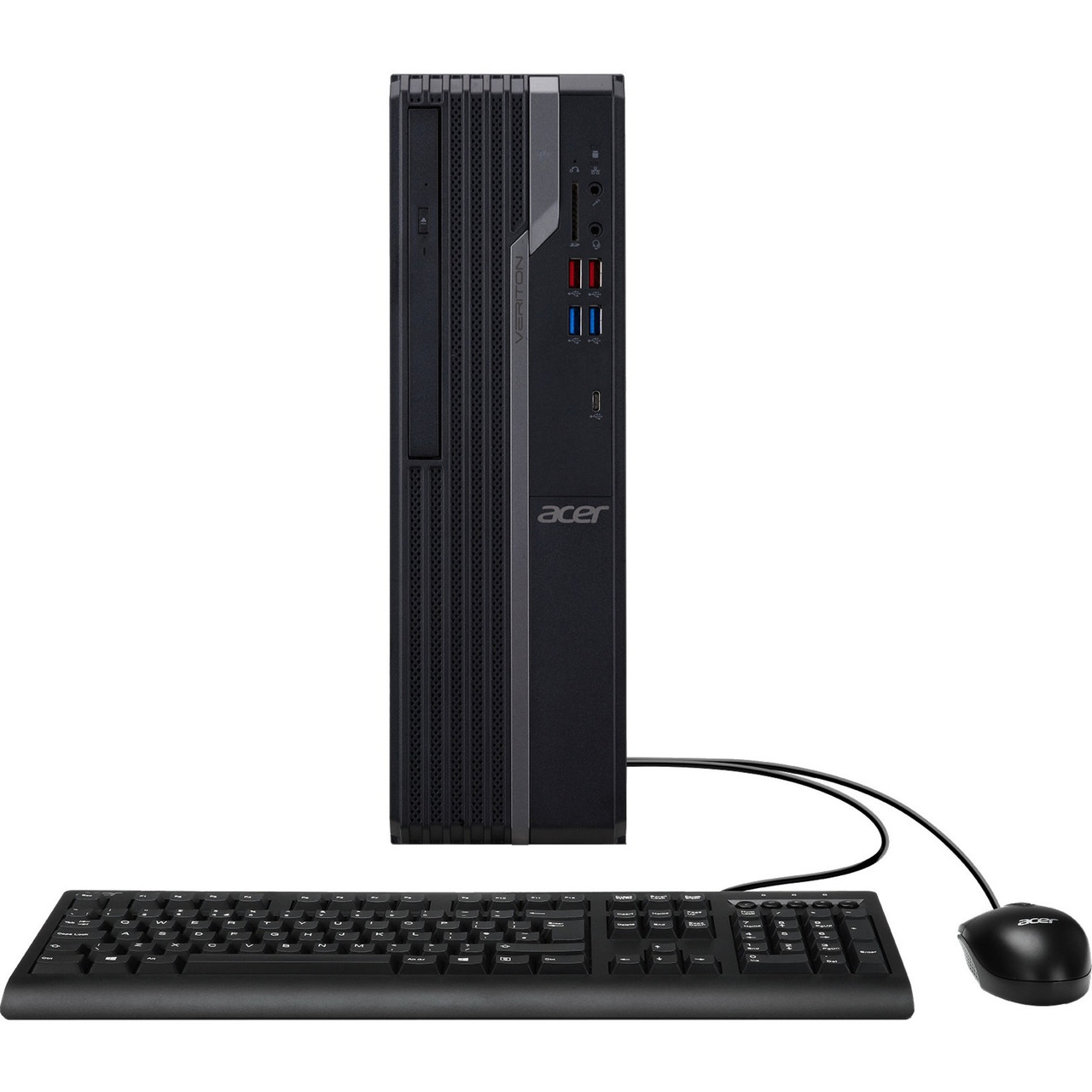 Acer Veriton X4680G Desktop Computer - Intel Core i7 11th Gen i7-11700 Octa-core (8 Core) 2.50 GHz - 16 GB RAM DDR4 SDRAM - 512 GB PCI Express SSD - DT.VWEAA.004