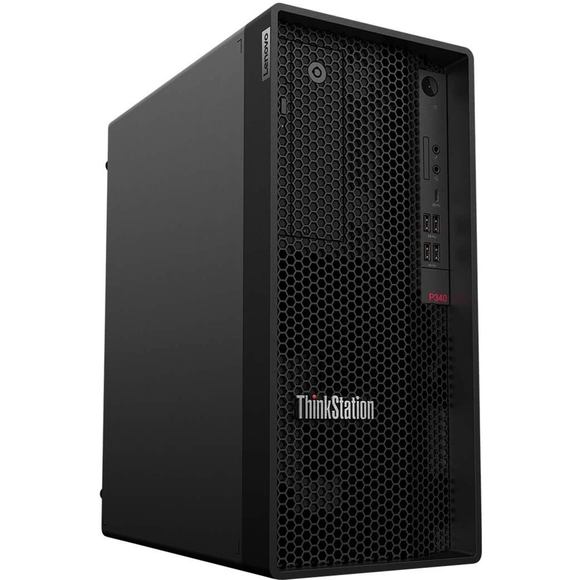 Lenovo ThinkStation P340 30DH00NSUS Workstation - 1 x Intel Core i7 Octa-core (8 Core) i7-10700 10th Gen 2.90 GHz - 16 GB DDR4 SDRAM RAM - 512 GB SSD - Tower - 30DH00NSUS