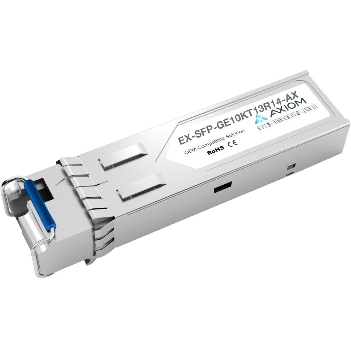 Axiom 1000BASE-BX-U SFP Transceiver for Juniper - EX-SFP-GE10KT13R14 - 100% Juniper Compatible 1000BASE-BX-U SFP- EX-SFP-GE10KT13R14-AX