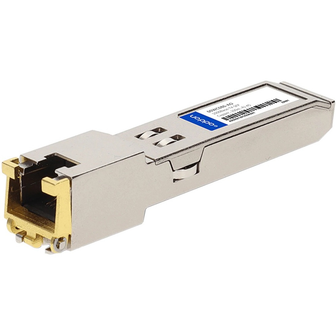 AddOn IBM 00WC086 Compatible TAA Compliant 10/100/1000Base-TX SFP Transceiver (Copper, 100m, RJ-45) - 00WC086-AO