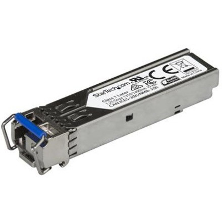 Startech Juniper SFP-GE10KT13R14 Compatible SFP Module - 1000BASE-BX-U - 10 GbE Gigabit Ethernet BiDi Fiber (SMF) - Juniper SFP-GE10KT13R14 Compatible Transceiver - 10GBASE-BX WDM SFP+ (10 Gbps) - SFPGE10KT3R4