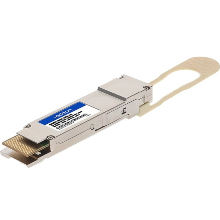 AddOn Dell QSFP28-DD Module - For Data Networking, Optical Network - 2 x MPO 100GBase-SR4 Network - Optical Fiber - Multi-mode - 100 Gigabit Ethernet - 100GBase-SR4 - Hot-swappable - TAA Compliant - Q28DD-200G-2SR4-AO