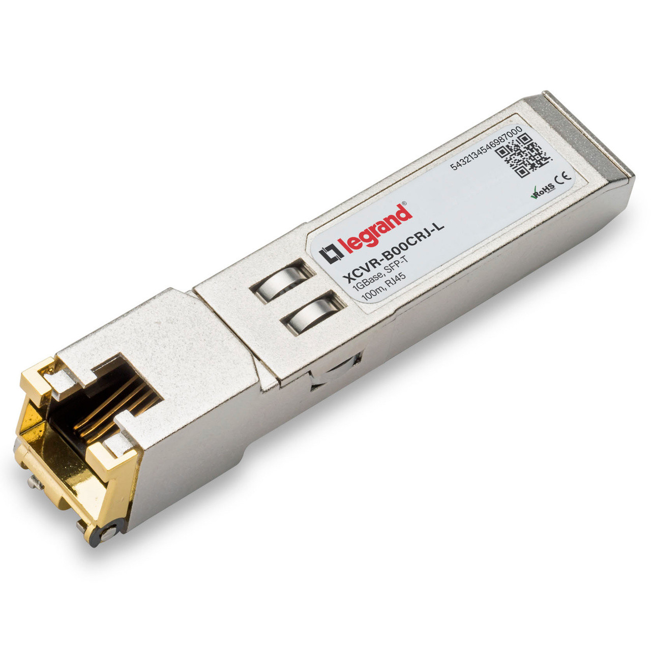 Legrand 1000BASE-SX Multimode 550m Small Form Pluggable Transceiver Module - For Data Networking, Optical Network - 1 x LC Duplex 1000Base-SX Network - Optical Fiber - 50/125 õm, 62.5/125 õm - Multi-mode - Gigabit Ethernet - 7206-0-L Legrand 1000BASE-SX Multimode 550m Small Form Pluggable Transceiver Module - For Data Networking, Optical Network - 1 x LC Duplex 1000Base-SX Network - Optical Fiber - 50/125 õm, 62.5/125 õm - Multi-mode - Gigabit Ethernet - 7206-0-L