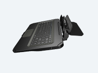 DT RESEARCH Detachable Docking Keyboard for DT340T include tray with keyboard US version