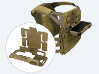 DT RESEARCH DT361DM Molle Tactical Vest Mount