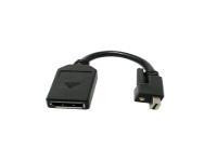 DT Research Mini DP-Male to DP-Female Adapter with Screws (Length: 0.2M / 7.9 inch) - ACC-012-13