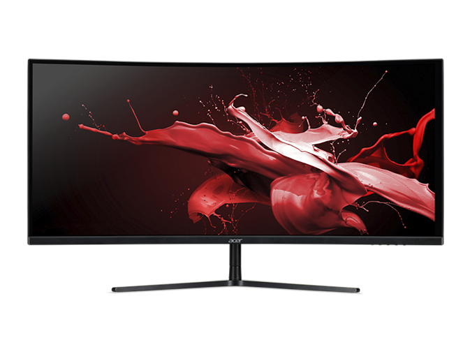 Acer Nitro EI342CKR P 34" UW-QHD LED LCD Monitor - 21:9 - Black - 34" Class - Vertical Alignment (VA) - 3440 x 1440 - 16.7 Million Colors - FreeSync Premium Pro (DisplayPort/HDMI) - 400 Nit - 1 ms - UM.CE2AA.P01