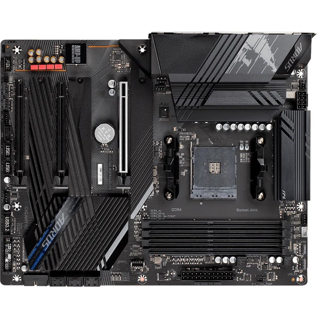Aorus Ultra Durable X570S AORUS ELITE Desktop Motherboard - AMD X570 Chipset - Socket AM4 - ATX - X570S AORUS ELITE
